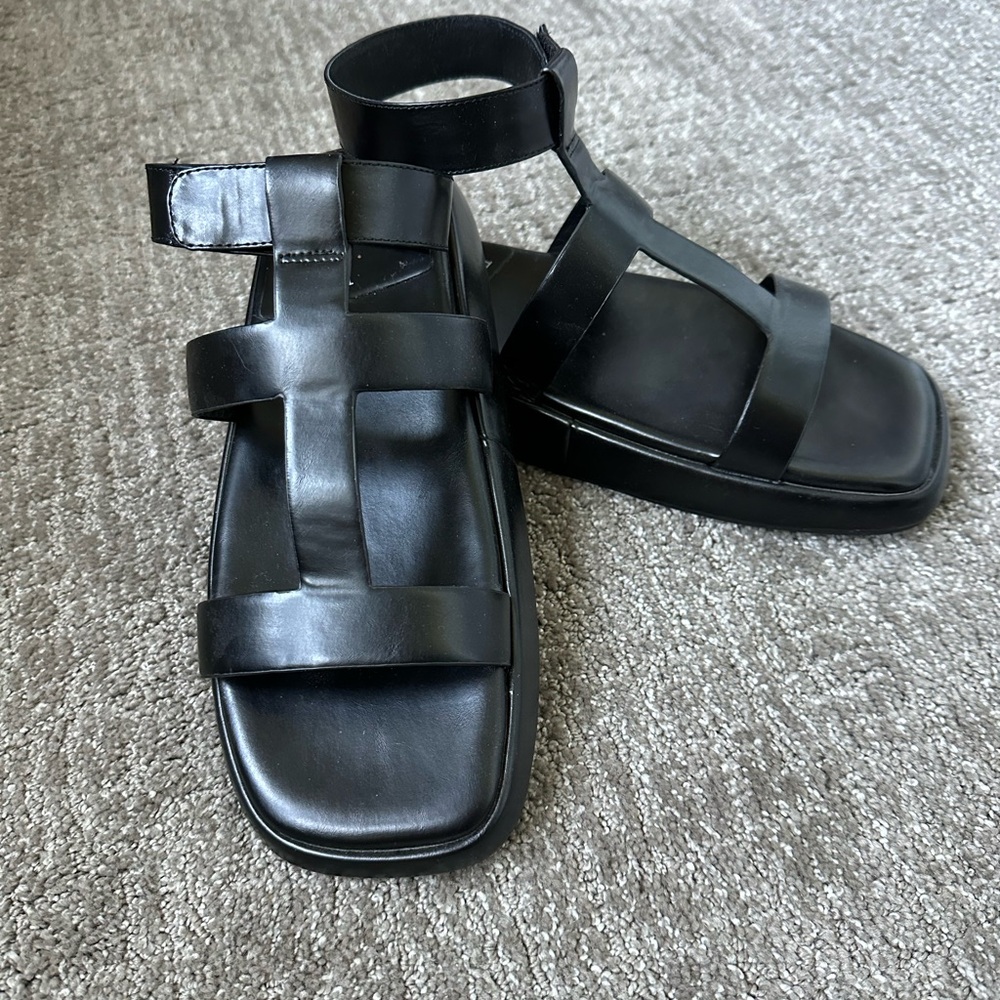 Jeffrey Campbell Black Sandals